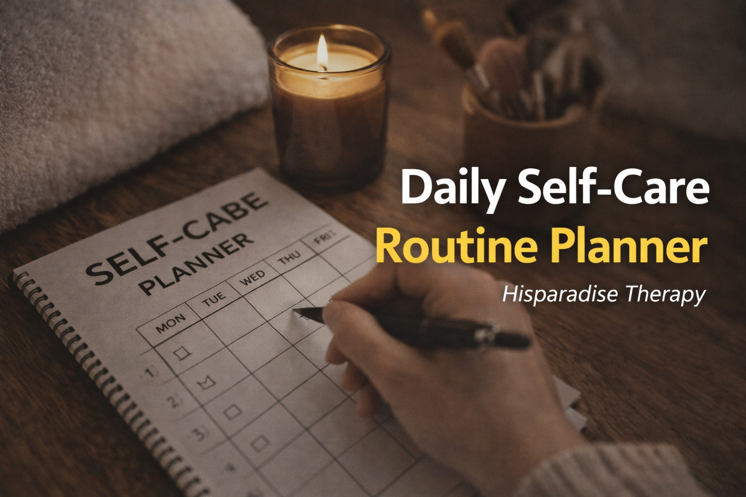 Daily Self-Care Routine Planner