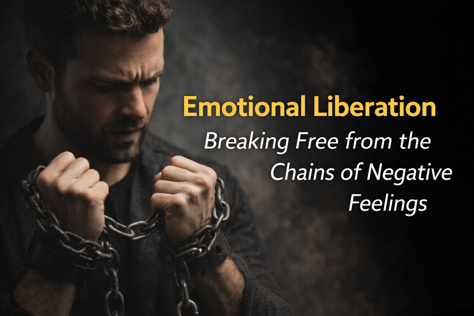 Emotional Liberation Breaking Free from the  Chains of Negative Feelings